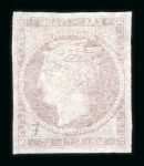 Stamp of Greece » Large Hermes Heads » 1861 Barre proofs Proofs and Essays: An attractive and valuable assembly