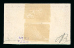 Stamp of Greece » 1924-1935 Issues 1927 General Fabvier: Complete set of three die proofs