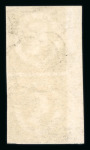 Stamp of Ionian Islands 1859 Plate proof by Perkins Bacon in black, imperforate