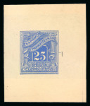 Stamp of Greece » Postage Dues 1902 London issue: Attractive group of ten die proofs