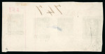 Stamp of Greece » 1911 Engraved Issue 1911 Engraved Issue: Attractive assembly of die proofs