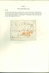 Stamp of Spain » Spain and Colonies Collections and Lots 1811–1865 Classic Collection – Stampless Covers & Early