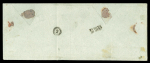 Stamp of Austria » Lombardy Venetia Lombardo Veneto 1850 high value franking cover 4L.20 rate
