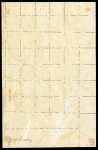 Stamp of Indian States » Alwar 1899-1901 Alwar 1/4a pale yellow green complete sheet