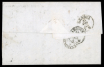 Stamp of India » 1855-1946 De La Rue and later Crown Colony Issues 1855-58 De La Rue Covers & 1872 Registered Cover to