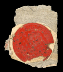 Stamp of India » 1852 Scinde Dawk 1852 1/2a Red. A classic example of the ½ Anna Red