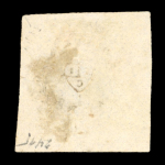 Stamp of India » 1852 Scinde Dawk 1852 1/2a White Scinde Dawk with large margins all
