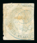 Stamp of Argentina » General issues 1865 Rivadavia 1867 No Wmk imperf 5c and 15c unused