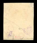 Stamp of India » 1854 Lithographs 1854 1/2a Vermillion 9.5 arches stamp with clear margins