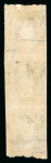 Stamp of Argentina » General issues 1865 Rivadavia 10c green in vertical strip of three unused