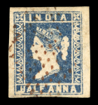 Stamp of India » 1854 Lithographs 1854 An attractive and well-chosen group of six lithographed