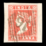 Stamp of India » 1854 Lithographs 1854 An attractive and well-chosen group of six lithographed