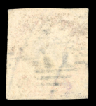 Stamp of India » 1854 Lithographs 1854 4a blue and red Head Die III and Frame Die II