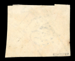 Stamp of India » 1854 Lithographs 1854 4a Indigo and Red Head die I and Frame Die I First