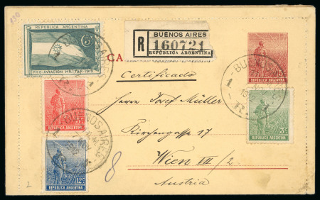 Stamp of Argentina » Airmails / Air Post Argentina Airmails 1912