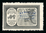 Stamp of Argentina » Airmails / Air Post Argentina airmails 1930 Zeppelin inverted ovpts