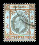 Stamp of Hong Kong Hong Kong 1862-1937, QV to KGV mostly used accumulation incl. Treaty Ports, perfins, commercial overprints, stamp duty/revenues, etc.