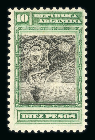 Stamp of Argentina » General issues Argentina 1899-1903 Liberty 10p inverted centre unused