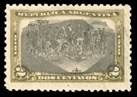 Stamp of Argentina » General issues 1910 Centenary collection with set unused and used,
