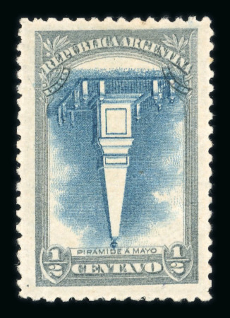 Stamp of Argentina » General issues 1910 Centenary set of inverted centres unused
