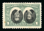Stamp of Argentina » General issues 1910 Centenary set of inverted centres unused