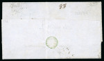 Stamp of Argentina » Buenos Aires Buenos Aires 1858 entire 2p entire to Cordoba