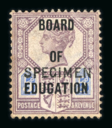 Stamp of Great Britain » Officials Board of Education: 1902 5d dull purple and blue mint