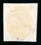 Stamp of Great Britain » 1855-1900 Surface Printed » 1873-80 Large Coloured Corner Letters GB 1873-80 Large Garter group of 4d pl.15 imperforate Colour Trials in pale-mauve, blue-green, pale olive-green, dull green and red-brown