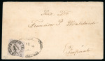 Stamp of Mexico » Guadalajara Mexico Guadalajara 1868 cover