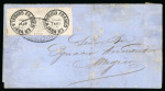 Stamp of Mexico » Guadalajara Mexico Guadalajara 1867-68 stamps and covers