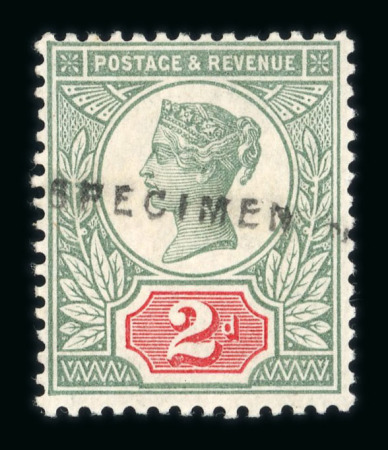 Stamp of Great Britain » 1855-1900 Surface Printed » 1887-1900 Jubilee Issue & 1891 £1 Green 1887-92 Jubilee 1/2d vermilion to 9d (ex 4 1/2d) mint