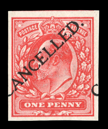 Stamp of Great Britain » King Edward VII » 1902-10 De La Rue Issues 1902-10 De La Rue group of SPECIMEN opts mint, wih