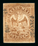 Stamp of Mexico » 1864 "Eagle" Issue 1864 Eagle issue 3c