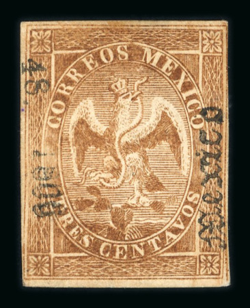 Stamp of Mexico » 1864 "Eagle" Issue 1864 Eagle issue 3c