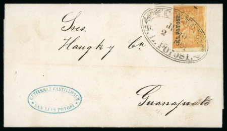 Stamp of Mexico » 1864 "Eagle" Issue Mexico 1864 Eagle issue First Period group of six covers