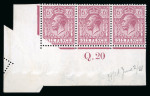 Stamp of Great Britain » King George V » 1912-24 Profile Head Issues 1912-24 small mint group incl. 1/2d green and 1d scarlet