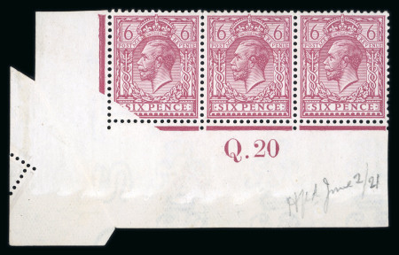 Stamp of Great Britain » King George V » 1912-24 Profile Head Issues 1912-24 small mint group incl. 1/2d green and 1d scarlet