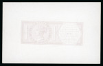 Stamp of Great Britain » Revenues 1881 Parcel Stamps Proof, a group of three trial proofs