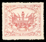 Stamp of Great Britain » Revenues Railway Stamps: 1891-1901 collection neatly presented