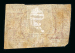 Stamp of Great Britain » Revenues 1785-94 Glove Duty 2d red and 3d blue, with faults