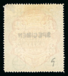 Stamp of Great Britain » Revenues 1882-86 Embossed Revenue range of 27 written up on