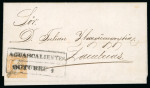 Stamp of Mexico » 1864 "Eagle" Issue 1866 Emperor Maximillian issue