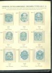 Stamp of Great Britain » Revenues 1887-1901 Embossed Revenue stamps written up and idetified
