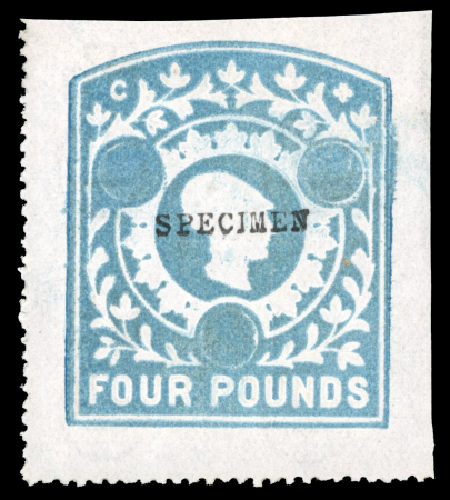 Stamp of Great Britain » Revenues 1887-1901 Embossed Revenue stamps written up and idetified