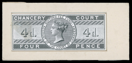 Stamp of Great Britain » Revenues 1854-81 Revenue Proofs on a page with 1866 £1 Probate