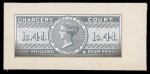Stamp of Great Britain » Revenues 1854-81 Revenue Proofs on a page with 1866 £1 Probate