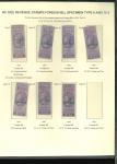 Stamp of Great Britain » Revenues 1855-67 Revenue Stamps collection written up on 5 pages,