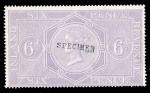 Stamp of Great Britain » Revenues 1853-80 Postal Fiscals on a page with Inland Revenue