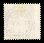 Stamp of Great Britain » Revenues 1868-97 Revenue Stamps neatly written up on 4 pages,
