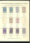 Stamp of Great Britain » Revenues 1865-96 Revenue stamps on 4 pages, 41 higher value
